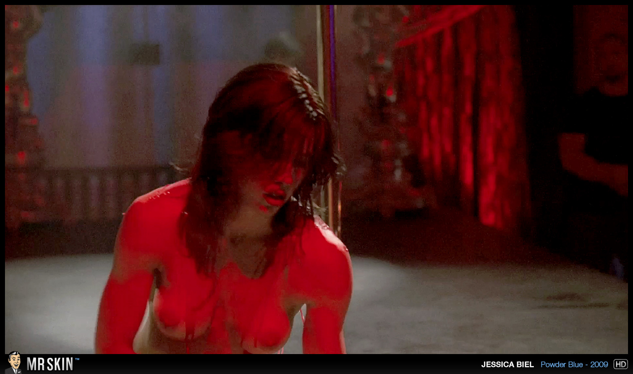 Jessica Biel Strips For Movie