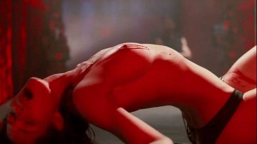 Jessica Biel Strips For Movie
